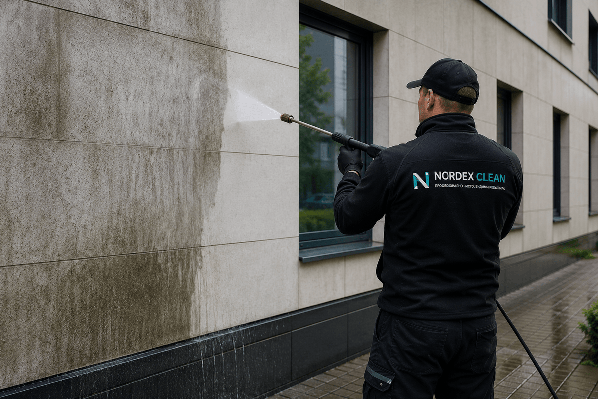 Почистване на фасади – професионална грижа за добрия вид на всяка сграда - Nordex-Clean