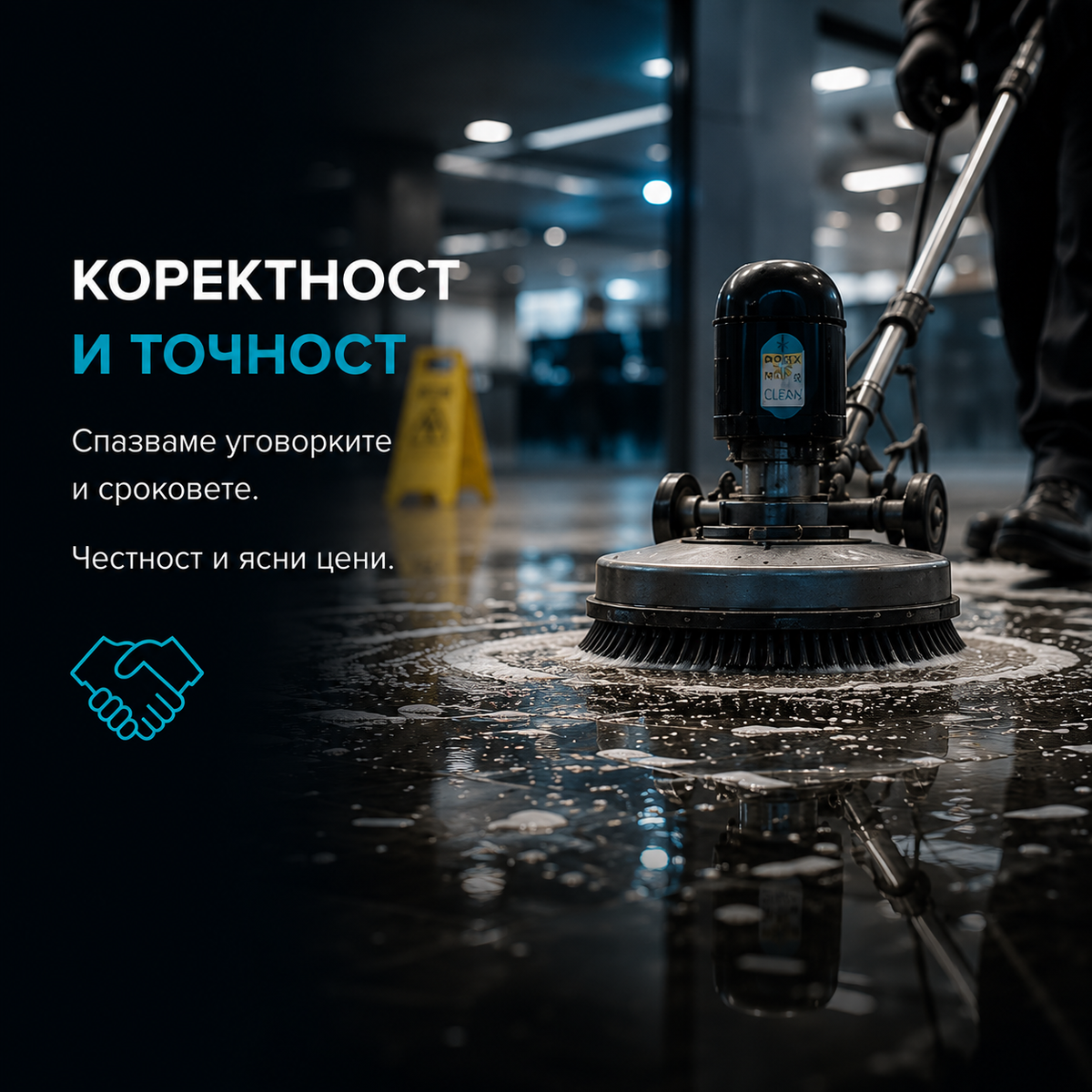 Машина за подово почистване – Nordex Clean коректност и точност